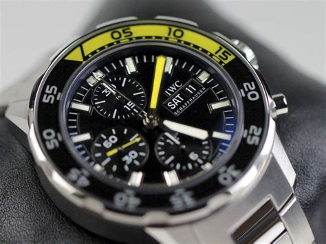 IWC aquatimer chronograph automatic